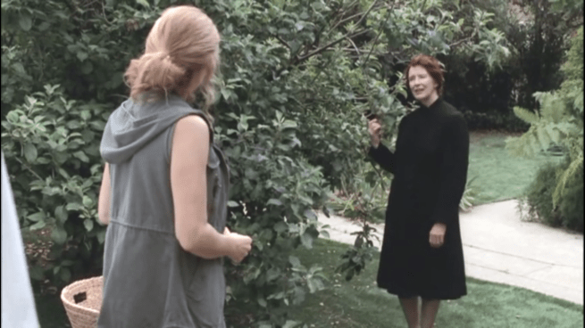 “Hello.  I’m the maid whose worked at this house for the last few decades.  Didn’t the relator tell you I’d be by?”