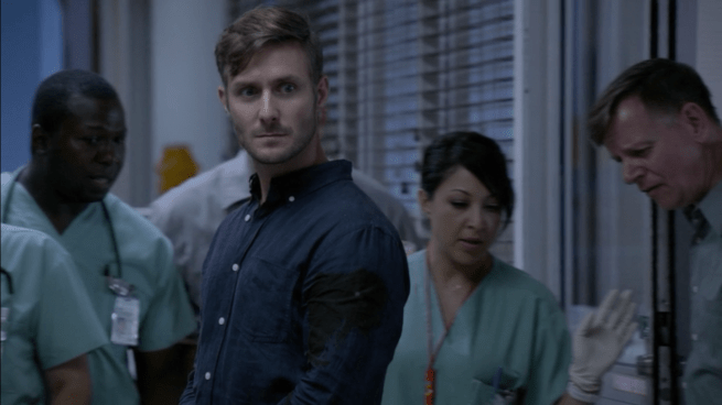 I’m guessing it’s the guy with the creepy eyes and surprisingly clean shirt