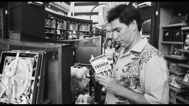 “See, this has been my problem all along. If I learn French right now, they’ll be able to tell that by looking at me and then immediately jump on my bone without having to actually approach them!”