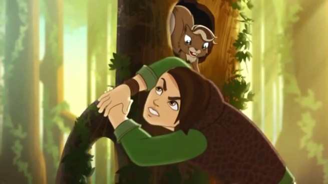 “You’re just mad because he has better hair than you.”