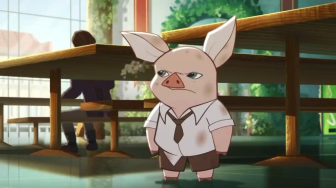 Fuck you Mr. Pig.  I hope they turn you into bacon.