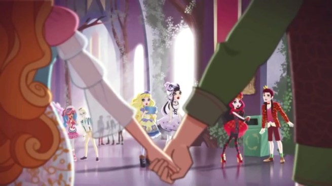 “Oh my goodness!  They’re holding hands!”     “I hear that’s how you get pregnant.”