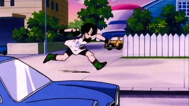 That’s a ninja stride right there.