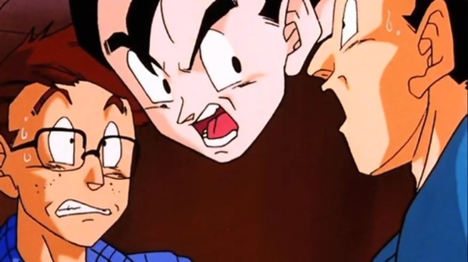 “IT’S THE GREAT SAIYAMAN!!  I PUT A LOT OF WORK INTO COMING UP WIT H THAT!!”     “Wait, what?”     “Uh… nothing.”