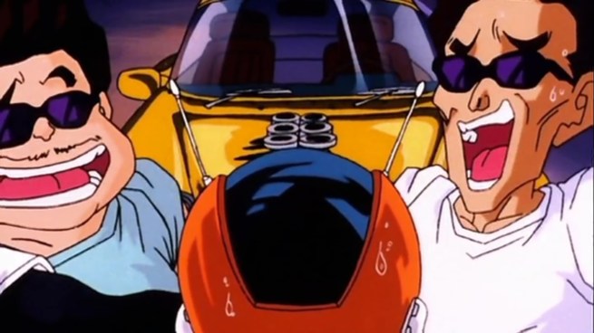 Come on dude.  Did you expect anything else?  I also like how he’ sweating through his helmet.