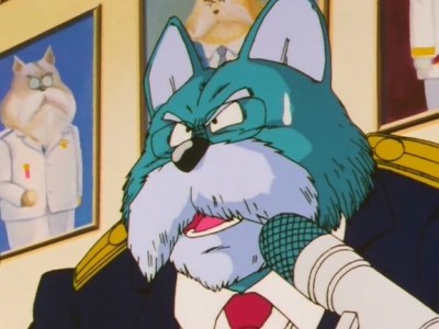 Seriously. Not only is the King of Earth a dog, but his name is King Furry.
