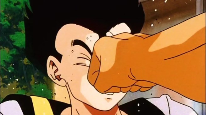 “Oh shit.  I always have trouble performing under pressure!”     *WAM*