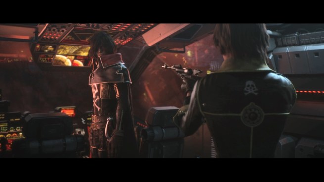 “You’re not gonna pull the trigger. You’re too much of a tree hugging wussy.” “Damn it… you’re right.”