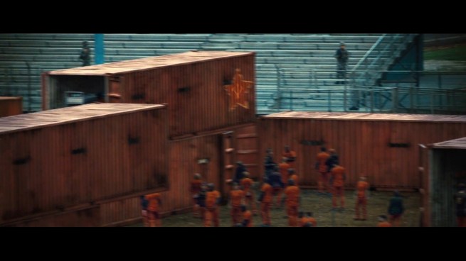 They airlifted their own branded shipping containers.  Uh-huh.  Sure.