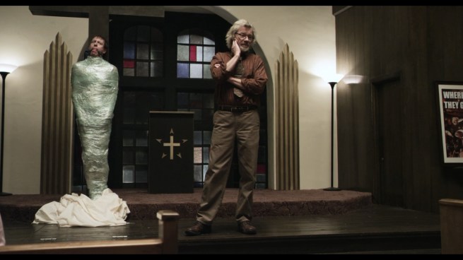 “Now I know what you’re thinking.  God said THOUGH SHALT NOT KILL!  Well when he said that, he was referring to man killing man.  That doesn’t apply here because this guy is a homosexual.  He’s scum and garbage.  Killing him is no different than swatting a mosquito before it gives someone malaria.”