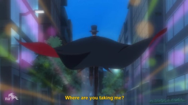 "Your friend's getting assaulted. Rather than help her myself, I decided to get you involved."