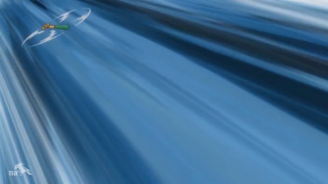 Damn! That's a really good throw considering a cat did it from her mouth!