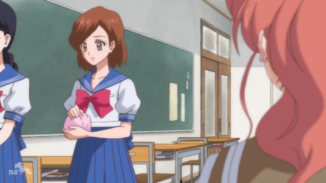 "Run away!! ... for some reason"     Seriously!?  They look so SCARED!