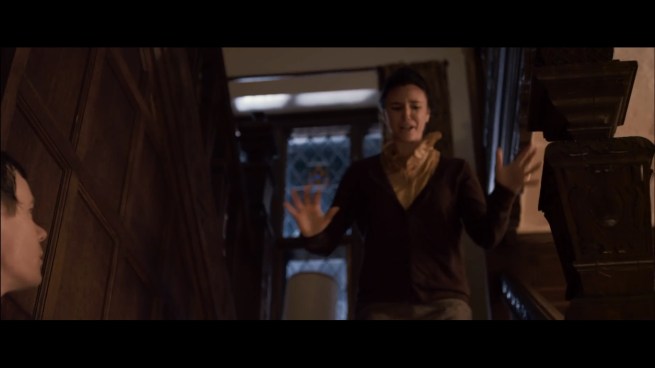 “OMG! SOMETHING IS UPSTAIRS AND INSTEAD OF TELLING YOU WHAT IT IS I’M GOING TO RUN WHERE THE OTHER KILLERS ARE!!”