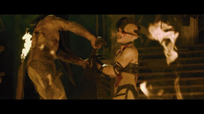 Wouldn’t the Mortal Kombat theme make this scene better?  No.  No it wouldn’t.