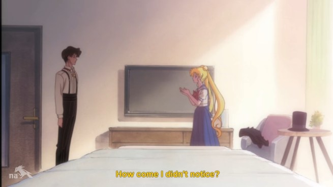 “I mean, it’s not like your mask actually covers your face.  They’re only slightly bigger than Clark Kent’s glasses.”