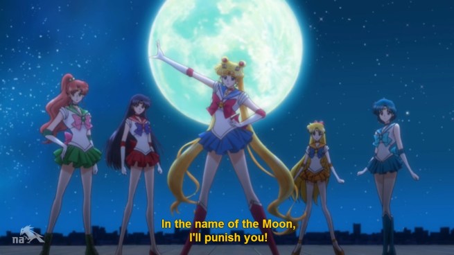 “Good thing tonight is a full moon or else this wouldn’t look nearly as cool!”