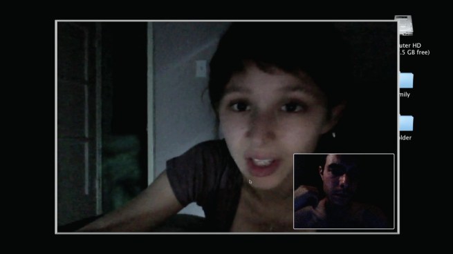 You plan on maybe TELLING HER there’s something behind her?  Maybe have some sort of reaction at least?  No?  Just gonna sit there while a monster sneaks up behind her?