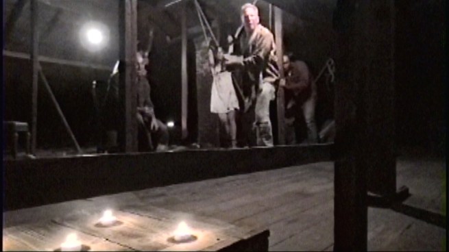 “WOO!!  Burn the witch or whatever!”     “What the hell!?  THIS IS SUPPOSED TO BE A PRIVATE CEREMONY!!!”