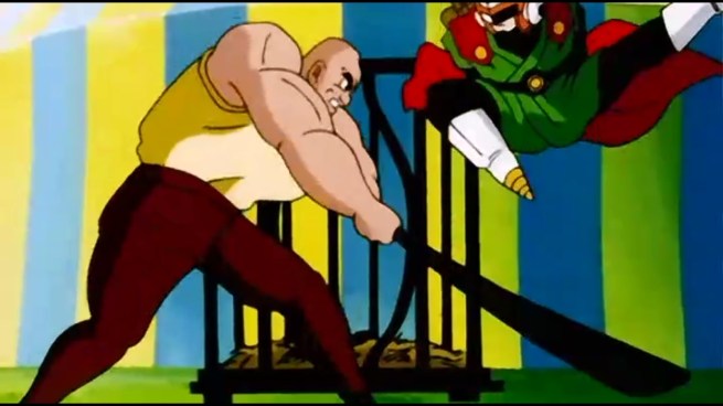 “Fighting is eighty percent flexibility!”     “Shut up green man!”