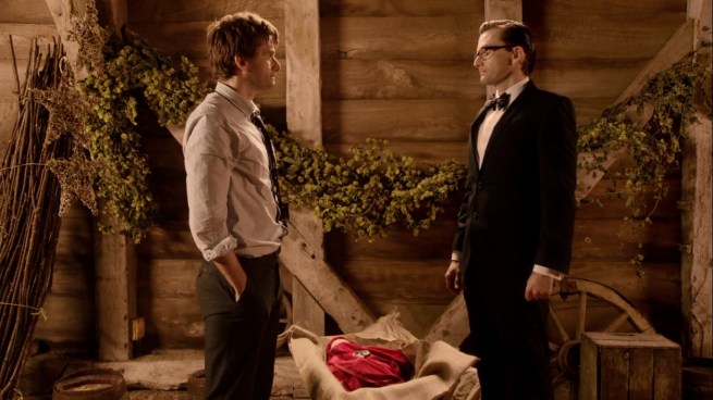 “Do you think we should hug?”     “I don’t think the budget would allow that.”