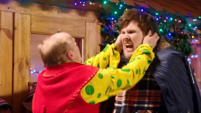 “NOT SO HARD!!!”     “How DARE you invoke the words of Joe Besser!!  HE WAS THE WORST STOOGE!!!”