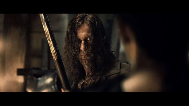 OH I GET IT!!  THE WEAPONS REMIND HIM OF HIMSELF!!!  I AM SO SMART!!!