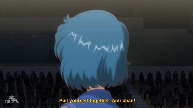 “Teach that bitch a lesson and smack her in the face!!”     “Usagi, you’ll get us thrown out.”     “I’D LIKE TO SEE THEM TRY!!!”