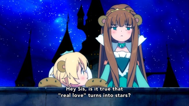 “No. Real love doesn't exist and we're all going to die one day."