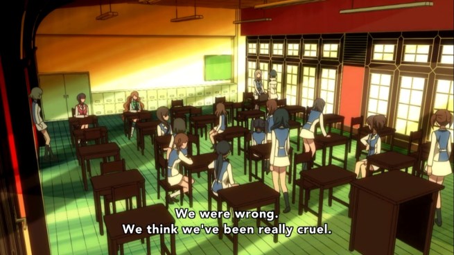 “Sorry for getting you girlfriend killed.  We cool though, right?”