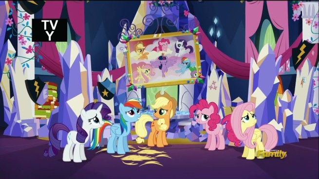 LOOK!!  THIS SHOW ABOUT TALKING PONIES IS AMAZING, AND YOU’RE GONNA SIT HERE AND WATCH IT UNTIL YOU REALIZE THAT!!!
