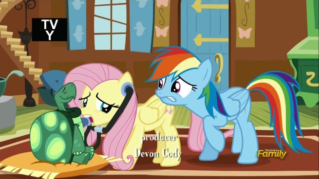 “I’m afraid he’s got Gamera’s disease.  Soon he’ll be breathing fire and spinning around horizontal bars.”