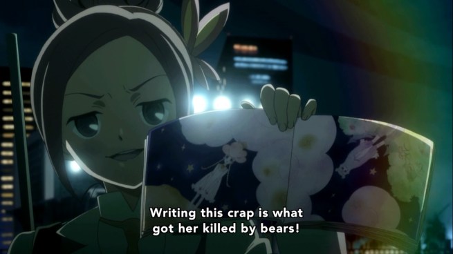 OHH!!!  She’s done it now!  NO ONE TALKS SHIT ABOUT KUREHA’S MOM!!!