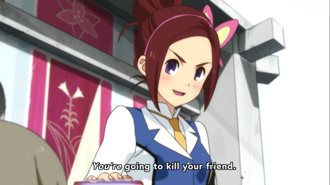 “That’s right!  It’s all YOUR fault that we’re going to shoot her with a giant laser.  Because you didn’t follow whatever bullshit standard we have for being good, we’re going to use that as an excuse to perform a truly evil act!!  You know what the sad part is?  You’re actually gonna BELIEVE it’s your fault!  MWA HA HA HA HA!!!!!!”