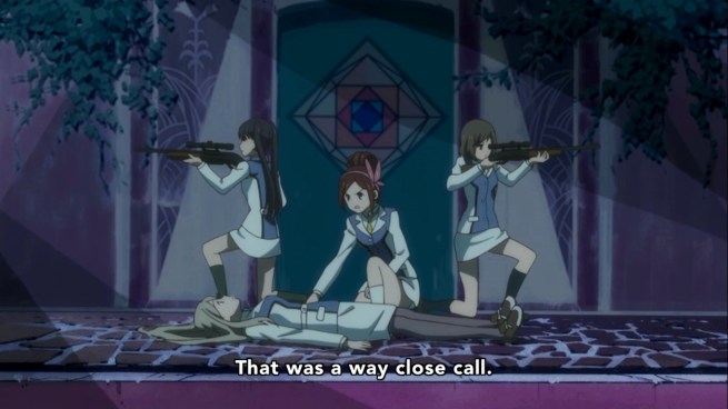 “She almost got her cooties on you!”