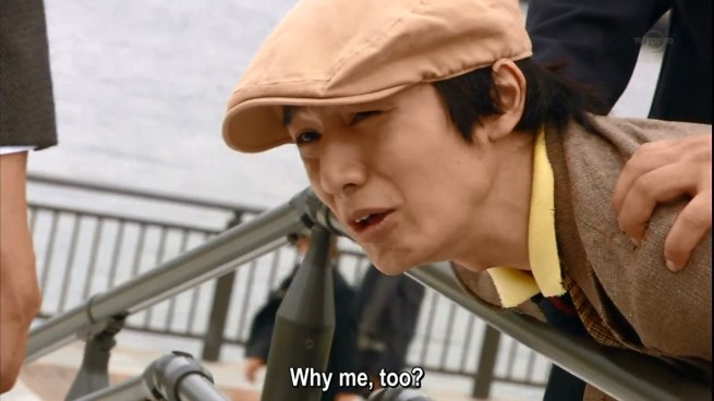 “It’s because I’m back isn’t it!?”     “You’re black?”     “Maybe…”