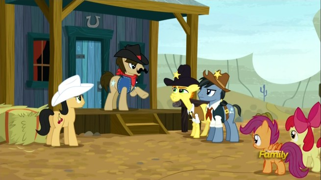 “Remember the number one rule of the wild west!  There’s no justice like vigilante justice!  NOW GRAB YOUR PITCHFORKS!!”