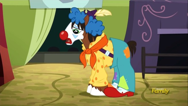 “If this is part of some cruel prank or a dare someone’s making you do, I’d like you to tell me now.”     “Will you shut up and start prancing around out there!?”