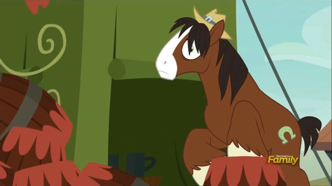 “Two ponies died in that barrel tower collapse.  I can still hear the screams.”