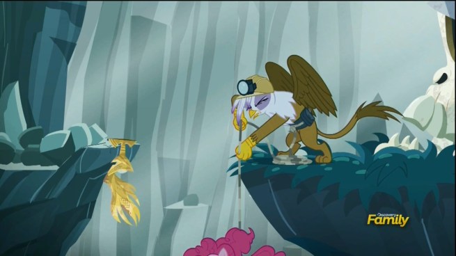 “Okay.  I’ll pick them up and THEN reach out for the Idol.  It’s not like it’s going to fall IMMEDIATELY after I save these two, right?”