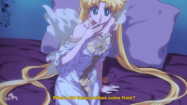 “Please tell me he used a clothes beam and didn’t change me himself.”