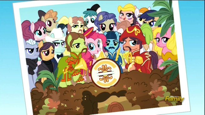 Well no wonder they didn’t last too long.  They were just ripping off The Beatles!