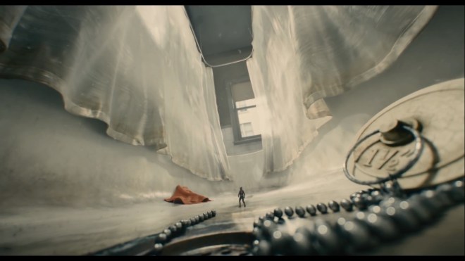 “My god.  This tub needs some SERIOUS cleaning!”