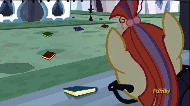 “This is obviously a trap… but I can’t say no to free books. OH! Is that Mare-dam Bovine-ry by Gu-stallion Foal-ubert!?”