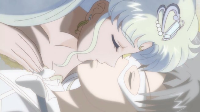 That’s how she wakes him up?  Well at least it might be interesting to see her wake the other scouts!  Oh, and the cats too.