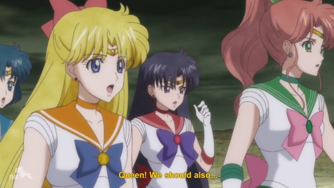 “Let me just stop you right there.  Did they rename the show to Sailor Moon and the Sailor Scouts?  No!?  I DIDN’T THINK SO!!”