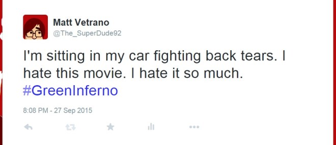 It was a forty minute drive home from the theater, and I did indeed lose that battle.