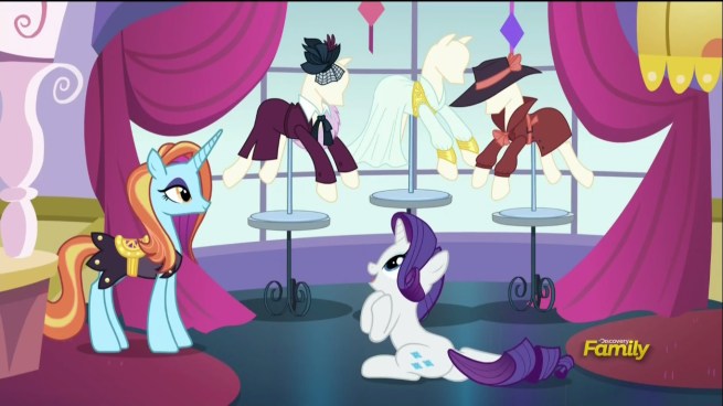“This is from the day she went to the experiments that turned Steve Withers into Captain Canterlot, and this is from when she went to see him at the bar during their campaign in Griffonstone, and this is from her spin-off miniseries!!”
