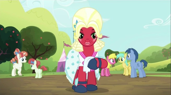 “I like your dress.”     “Why this old thing?  Why this is made out of real authentic shower curtains!”