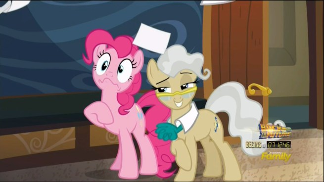 What is going on here?  Would you two like a minute alone or something?